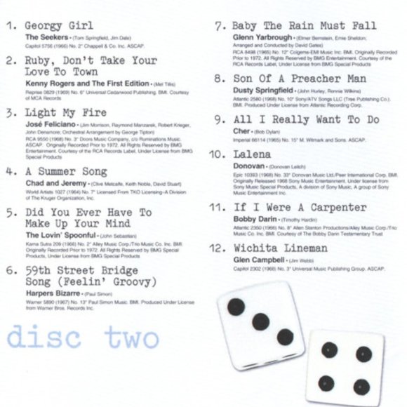 Time Life Singers & Songwriters - 60s & 70s - Collection 2: 5 Double CD Sets!! - Picture 4 of 16
